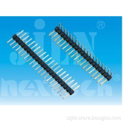 2.54mm pin header single row connector straight